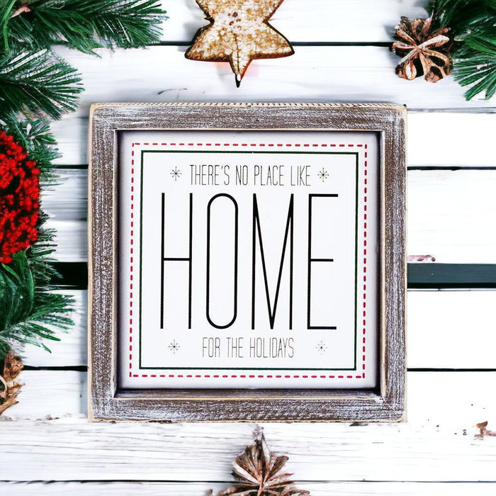 Home Holidays 7" Sign