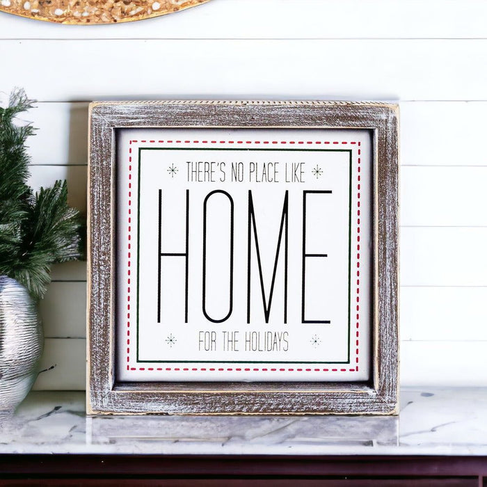 Home Holidays 7" Sign