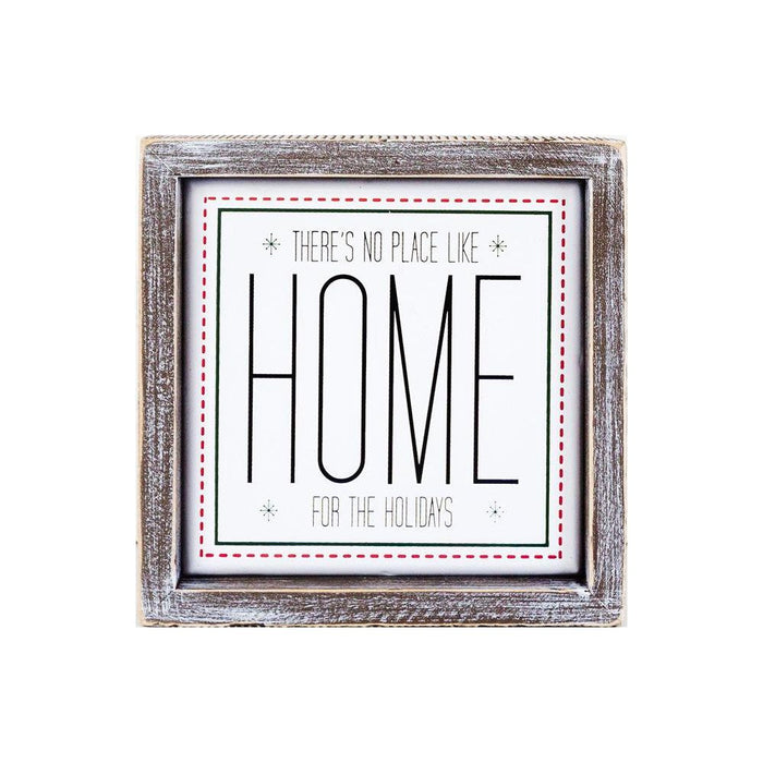 Home Holidays 7" Sign