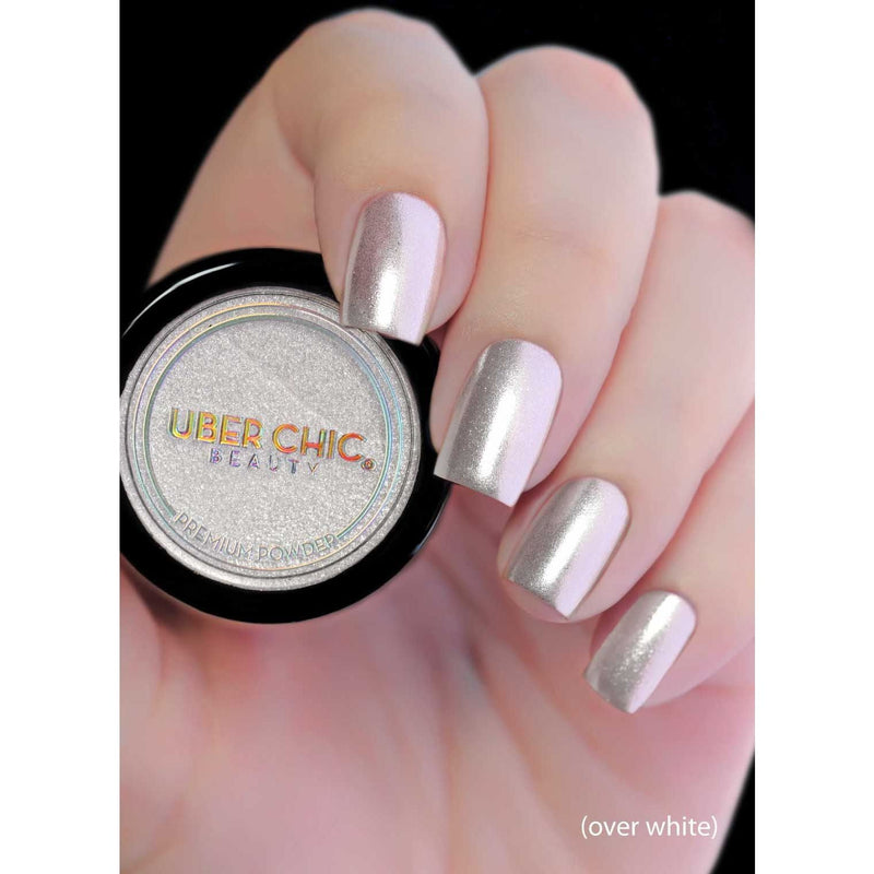 UberChic Beauty White Magic Chrome Powder