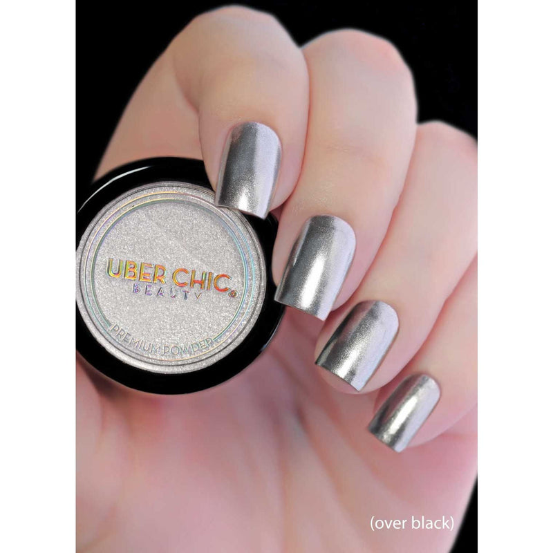 UberChic Beauty White Magic Chrome Powder