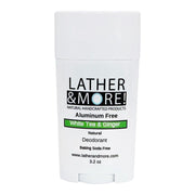 Lather and More! White Tea and Ginger Natural Deodorant deodorant