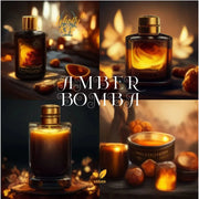 WhollyKaw Wholly Kaw Amber Bomba Shaving Collection Shaving Set