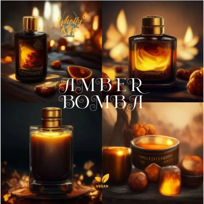 WhollyKaw Wholly Kaw Amber Bomba Shaving Collection Shaving Set