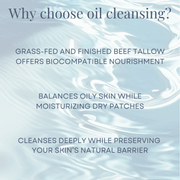 Clara & Fritz Tallow Shop Tallow-Based Oil Cleanser Facial Cleansers
