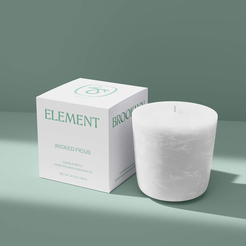 Element Brooklyn Wicked Ficus Candle Refill Candle Refills
