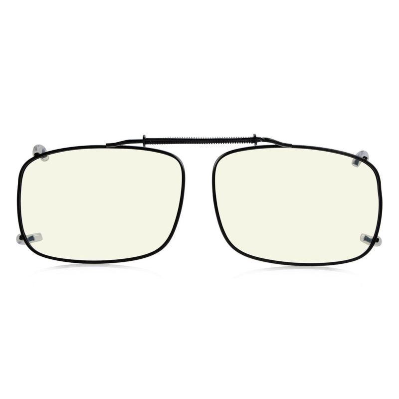 eyekeeper.com Wide Lens Clip on Blue Light Filter Glasses C60 (58MMx38MM) Eyeglasses