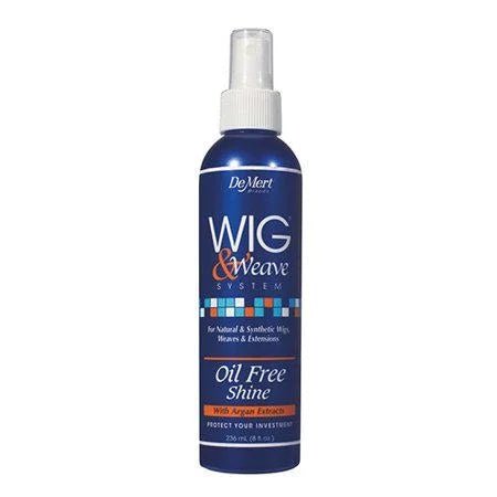 VIP Extensions Wig & Weave Oil Free Shine with Argan Extracts Spray for Natural and Synthetic Hair.8 Oz Hair Care