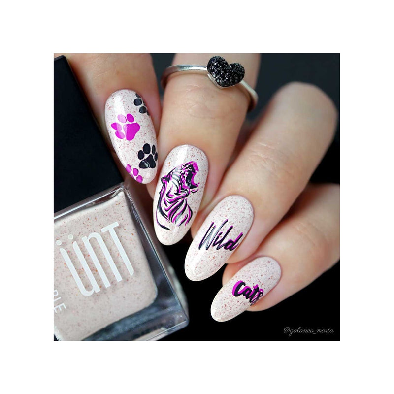 UberChic Beauty Wild & Fierce: Big Cats Stamping Plate