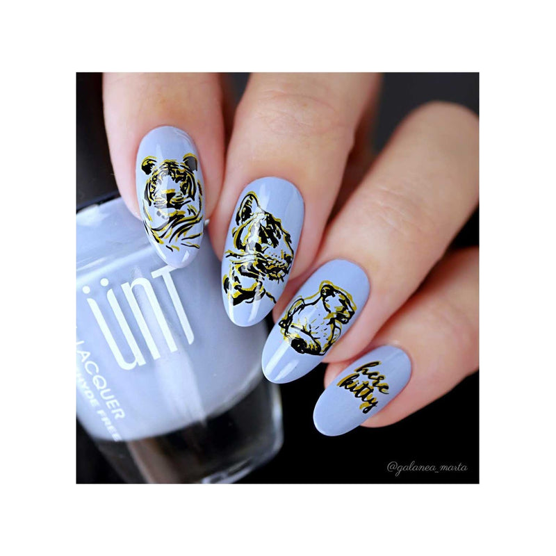 UberChic Beauty Wild & Fierce: Big Cats Stamping Plate