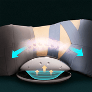 GNS Beauty & Personal Care Wilton Professional Lower Back Stretcher and Massager with Heat Health