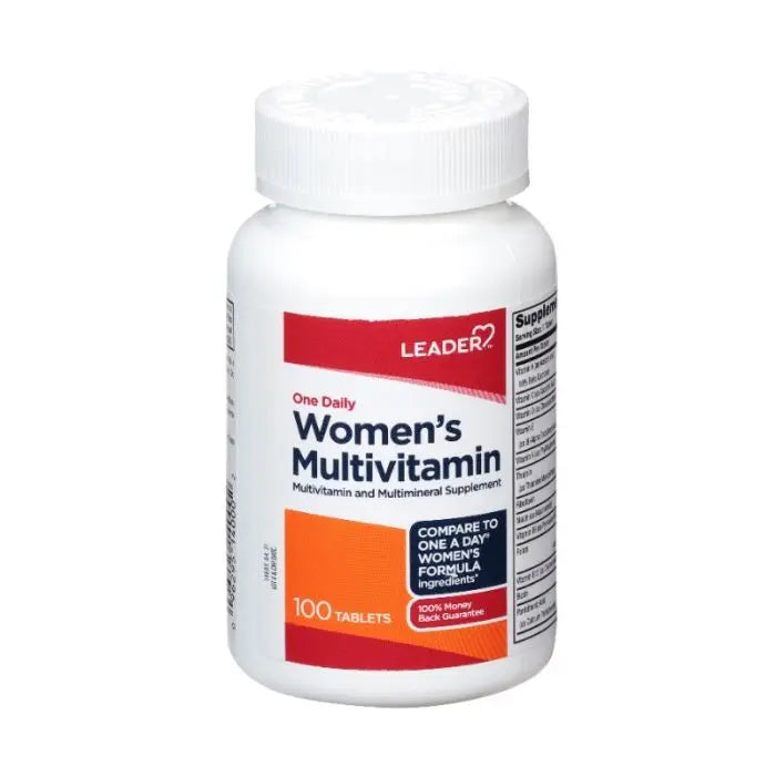 Leader LEADER# WOMEN'S MULTIVITAMIN TABLETS 100 CT Vitamins & Supplements