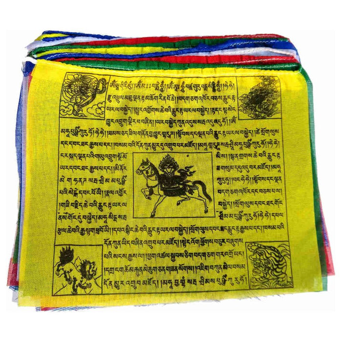 Threddies Large Wind Horse Prayer Flags