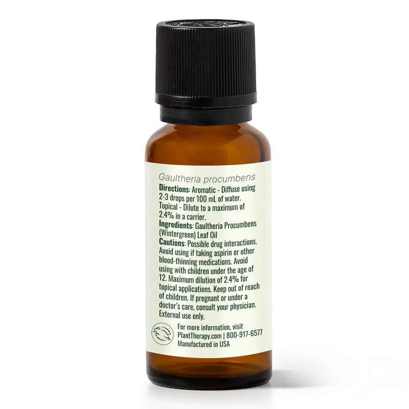 Plant Therapy Wintergreen Essential Oil Essential Oil