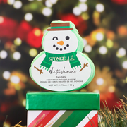 Spongellé Winter Jasmine | Holiday Snowman Body Wash Infused Buffer