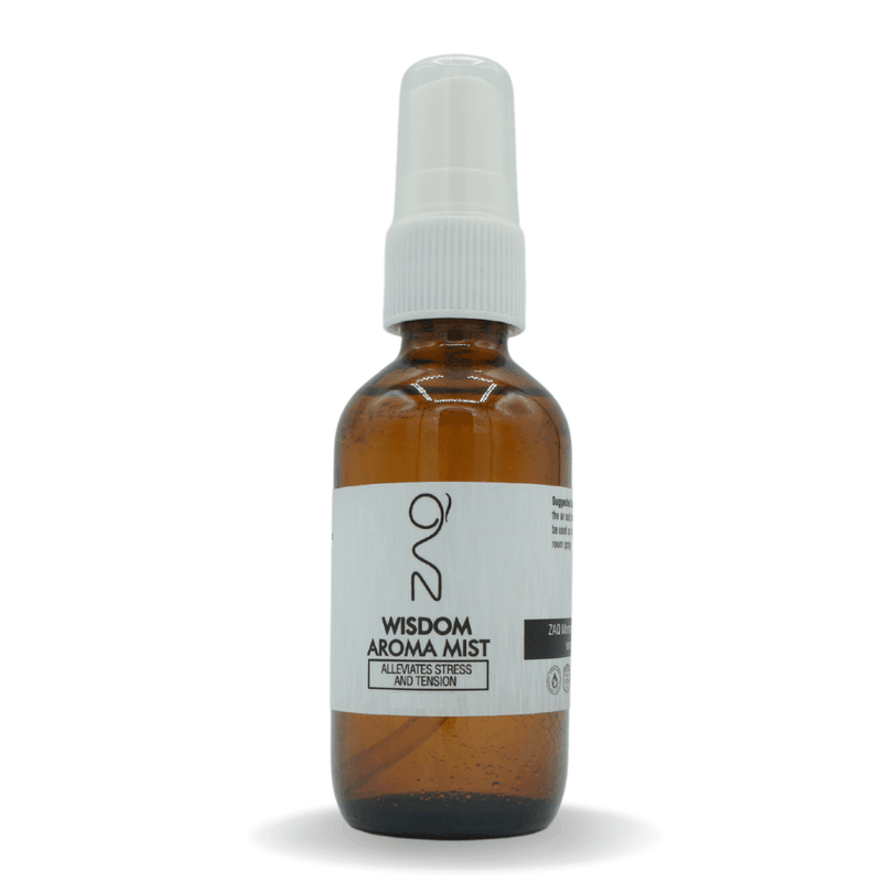 ZAQ Skin & Body ZAQ Wisdom Aroma Essential Oil Mist - Made in USA | Alleviates Stress and Tension Organic Essential Oils
