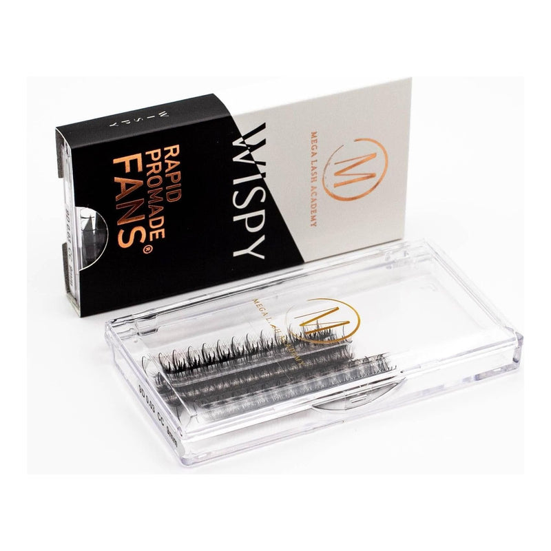 Mega Lash Academy Wispy 5D Rapid Promade Fans - 500 Fans Promade Fans