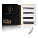 Mega Lash Academy - Wispy 7D Mix Rapid Promade Fans - 600 Fans