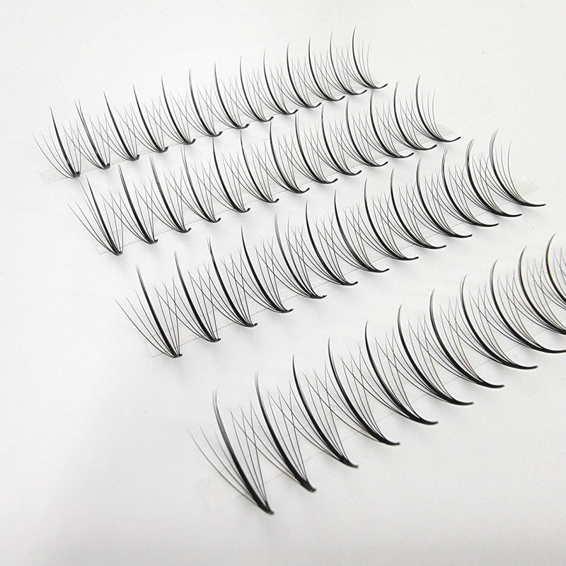 Mega Lash Academy Wispy 7D Mix Rapid Promade Fans - 600 Fans Promade Fans