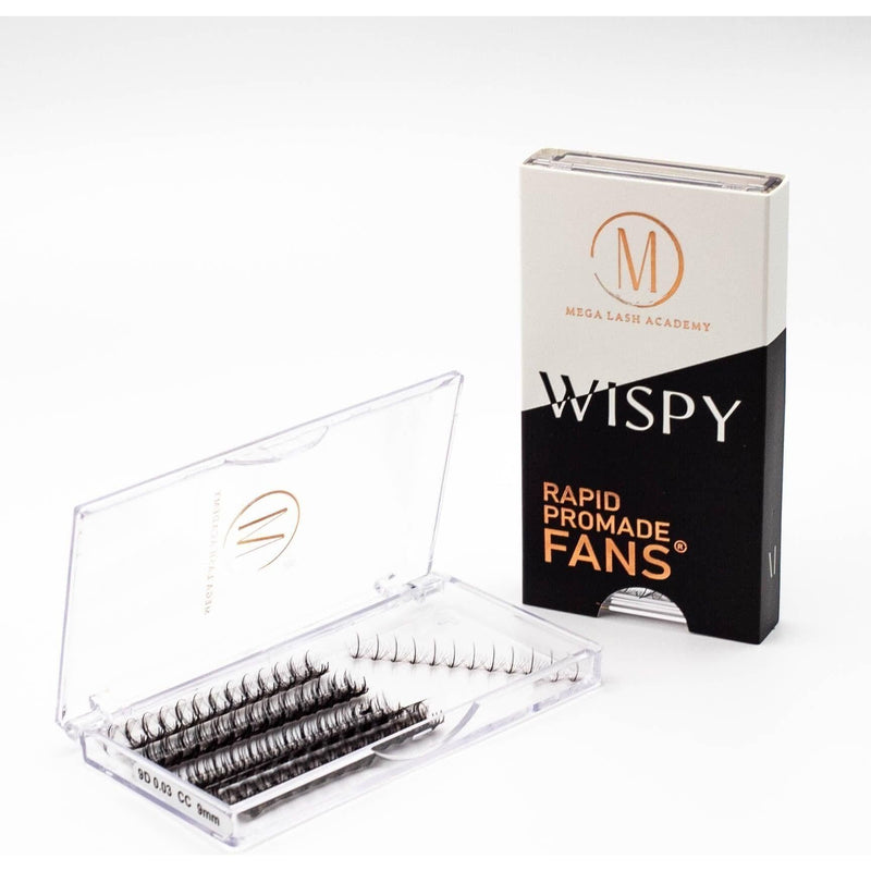 Mega Lash Academy Wispy 9D Rapid Promade Fans - 500 Fans Promade Fans