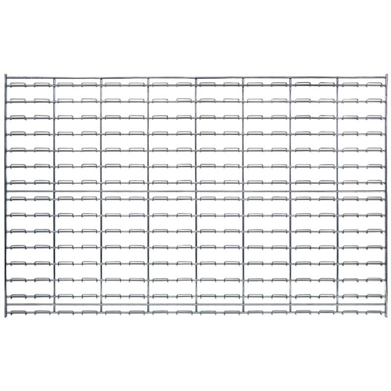 Quantum Storage Systems Quantum Storage Systems Chrome Wire Wall Grid Panel, 48" W x 30" H (Louvered) Business & Industrial