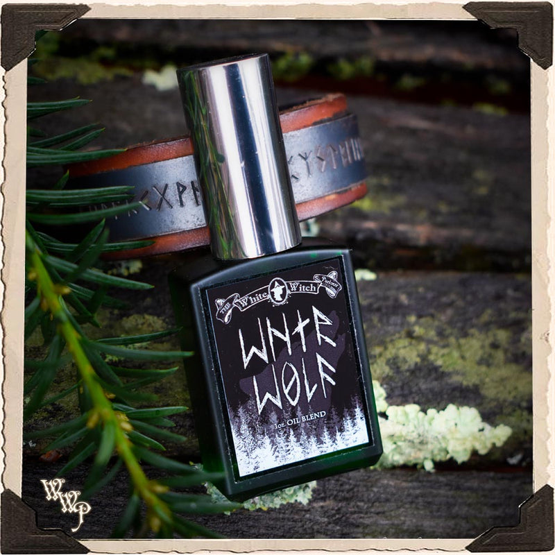 WhiteWitchParlour.com DISCONTINUED * WNTR WOLF OIL. 1oz. Protective All Natural Masculine Winter Oil For Hair, Body & Beard. aromatherapy, perfume, oils