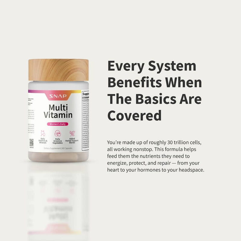 Snap Supplements Daily Multivitamin for Women