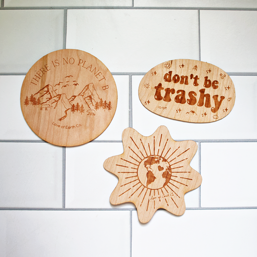 Love of Earth Co. Wooden Stickers