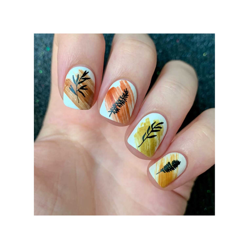 UberChic Beauty Woodland Chic-02 Stamping Plate