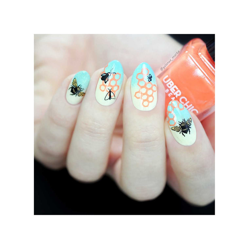 UberChic Beauty Woodland Chic-02 Stamping Plate