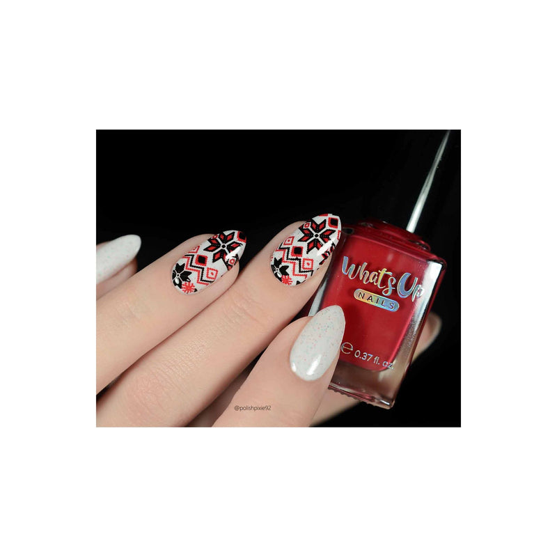 UberChic Beauty Jingle All The Way, (Christmas-05) Stamping Plate