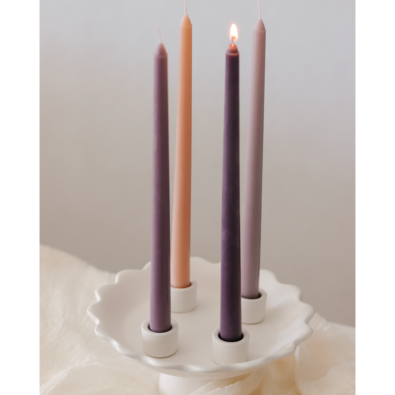 Be A Heart Muted Advent Candles Candles