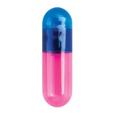 Medisca CONI-SNAP Hard Gelatin Capsules, Size #1, Blue/Pink (5,000 Count) Science & Laboratory