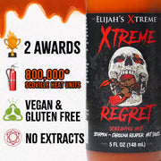 Elijah's Xtreme Xtreme Regret Hot Sauce Hot Sauce