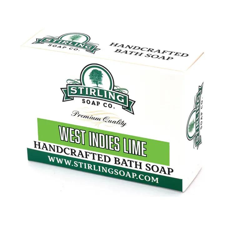 Stirling Soap Co Stirling Soap Co. West Indies Lime Bath Soap 5.5 Oz Bath Soap