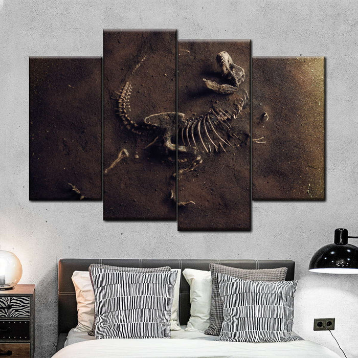 Dinosaur Skeleton Wall Art