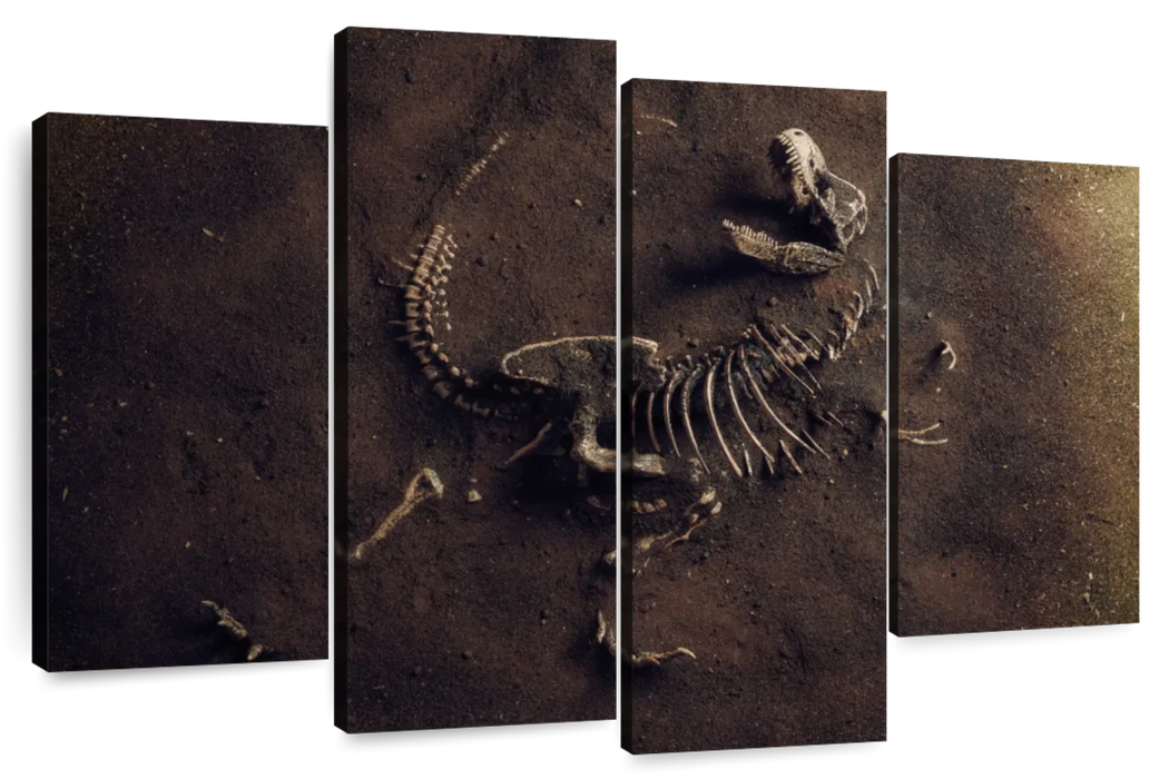 Dinosaur Skeleton Wall Art