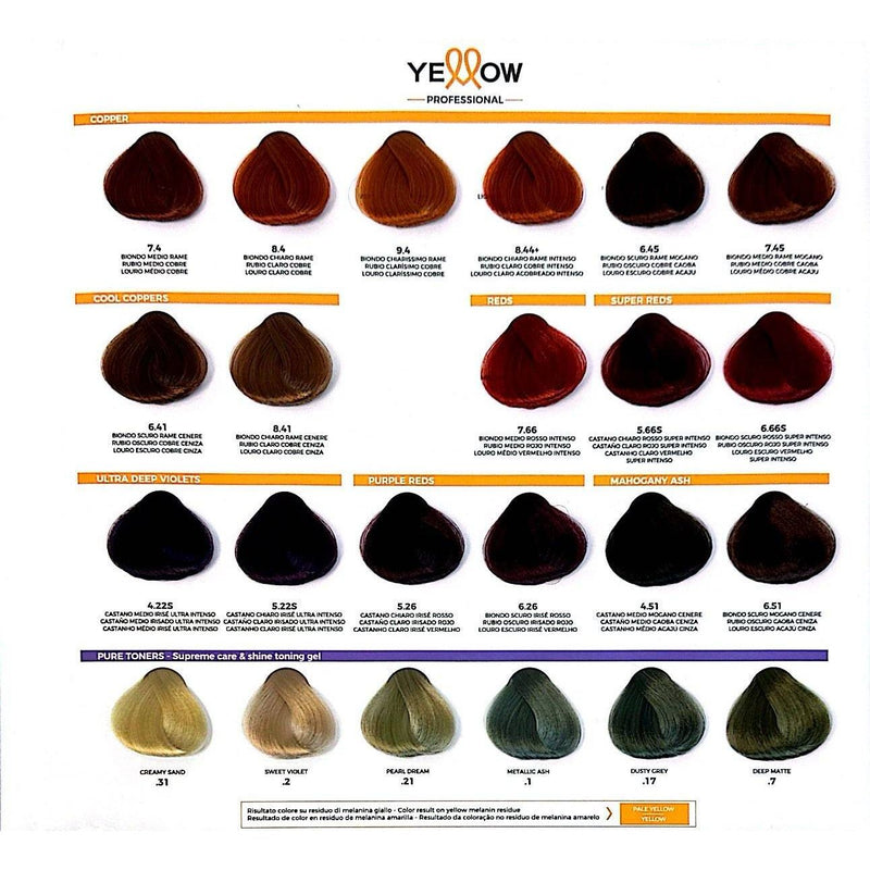 VIP Extensions Yellow by Alfaparf Permanent Color Permanent Hair Color