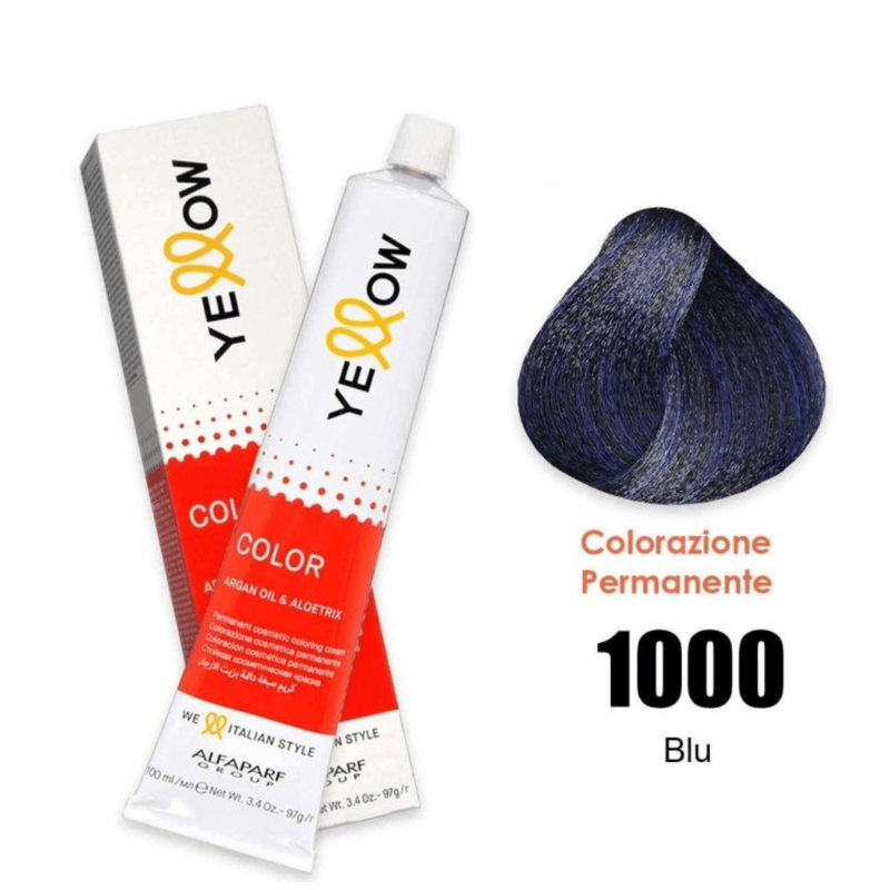 VIP Extensions Yellow Colour Cream 1000 Blue 100 ml Hair Care