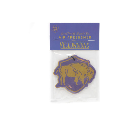 Good & Well Supply Co Yellowstone National Park Air Freshener Vehicle Air Fresheners