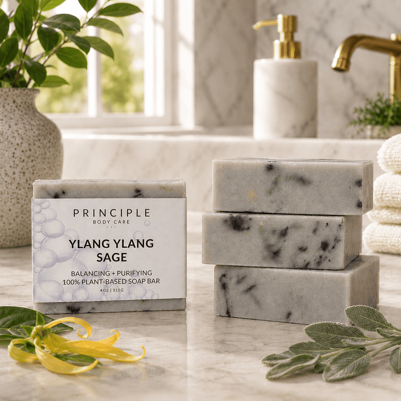 P R I N C I P L E Ylang Ylang + Sage Soap Bar Soap