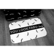 GladGirl Non-slip Floor Mat - You Look Fabu-Lash 16" x 24" Marketing