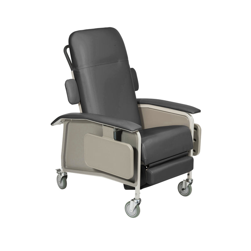 RIO Medical Supplies Clinical Care Geri Chair Recliner, Charcoal