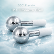 ZAQ Skin & Body ZAQ Icy Steel Cryo Ice Globes: Ultimate Facial Cryotherapy Tool Skin Care