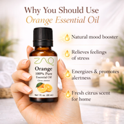 ZAQ Skin & Body Orange Essential Oils