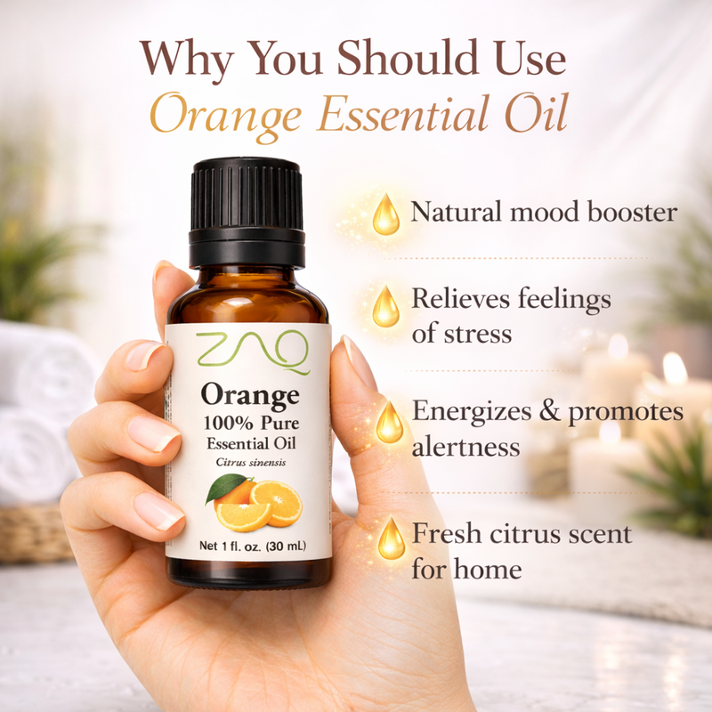 ZAQ Skin & Body Orange Essential Oils