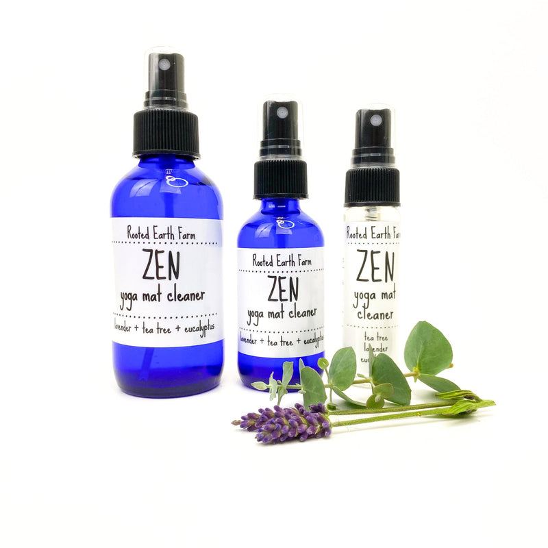 Rooted Earth Farm + Apothecary Zen Yoga Mat Spray Yoga Mat Sprays