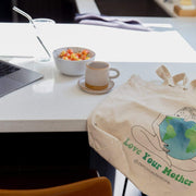 ZeroWasteStore.com Love Your Mother Organic Tote Bag Shopping Totes