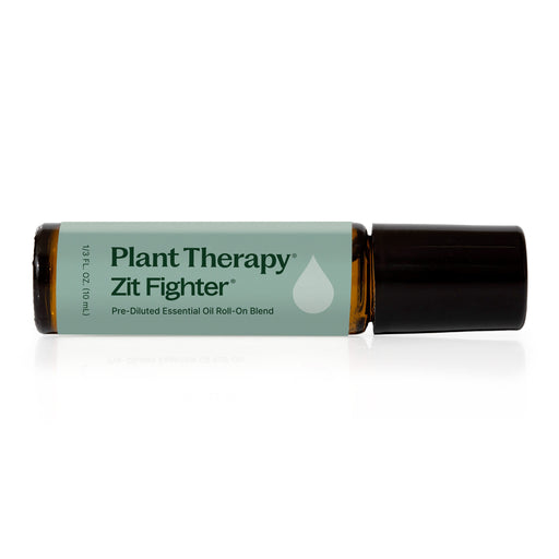 Plant Therapy Zit Fighter Essential Oil Blend Pre-Diluted Roll-On Essential Oil