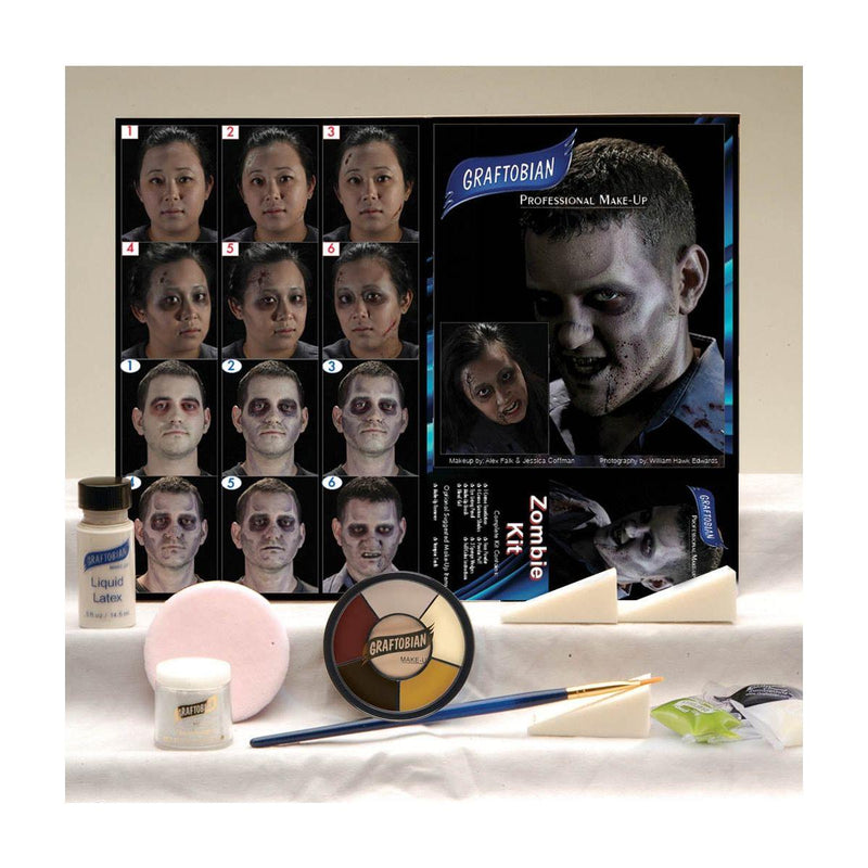 Graftobian Make-Up Company Zombie Makeup Kit